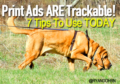 Print Ads ARE Trackable!